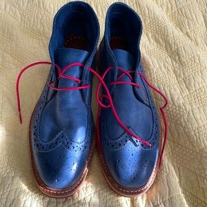 Allen Edmunds blue suede chukkamok (men’s 10)